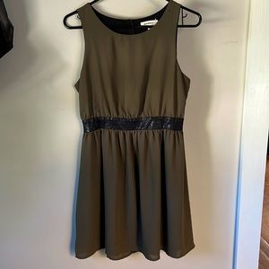 Green Party dress